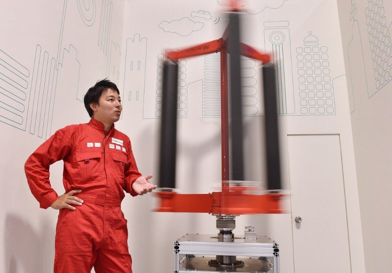 Japan scientist eyes energy burst from ‘typhoon turbine’