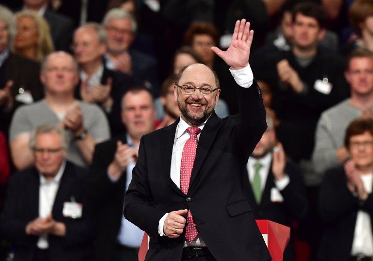 Germany’s Social Democrats choose Schulz to challenge Merkel