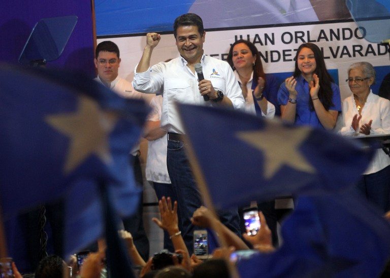Honduran president wins party primary, eyeing re-election