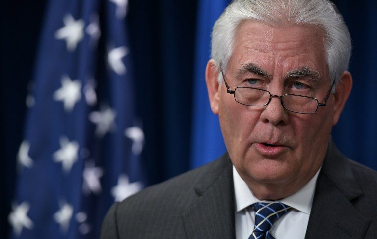 Tillerson brings tougher North Korea line to a wary China