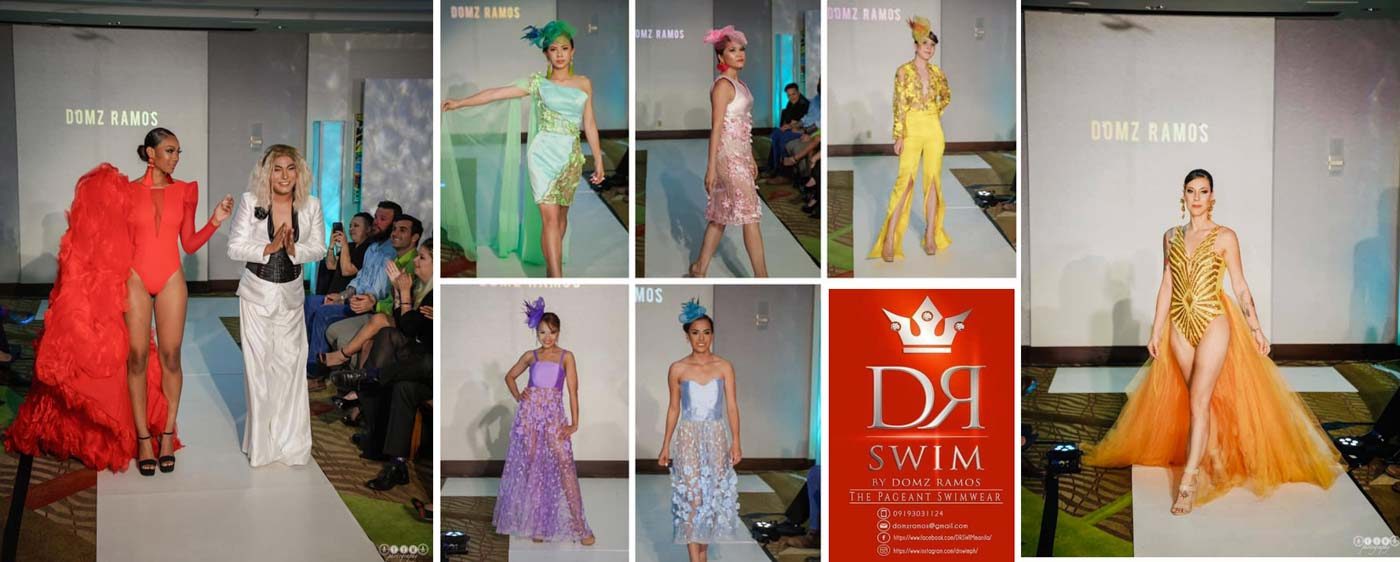 SWIMSUIT COLLECTION. Showing his wide range of styles and designs, designer Domz Ramos has ventured into the US market on his US fashion show. Photo: Ayuma Photography c/o Domz Ramos 