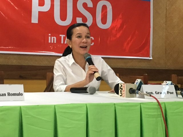 Poe: Campaign donors ‘worried’ over disqualification cases