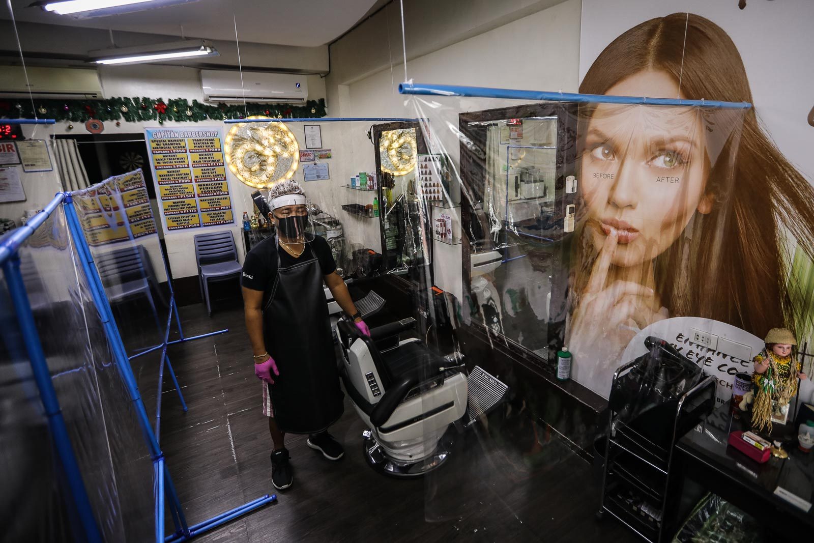 Salons, barbershops allowed in GCQ areas starting June 7
