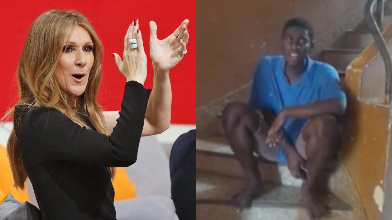 WATCH: Celine Dion helps young African singer go viral