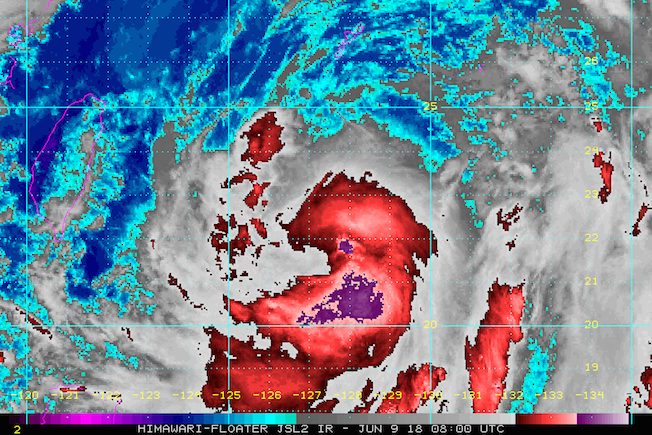 Domeng intensifies into severe tropical storm