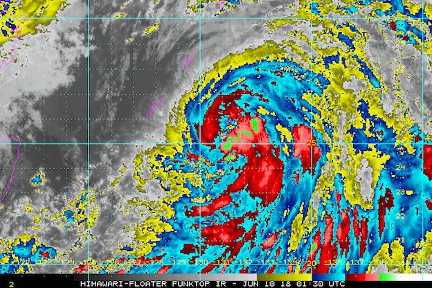 Domeng becomes typhoon as it leaves PAR