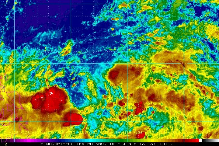 Tropical Depression Domeng to bring rain all week