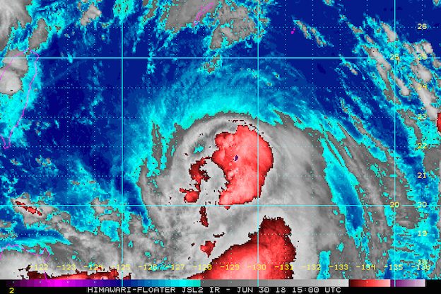 Tropical Storm Florita speeds up, rain expected in Northern Luzon