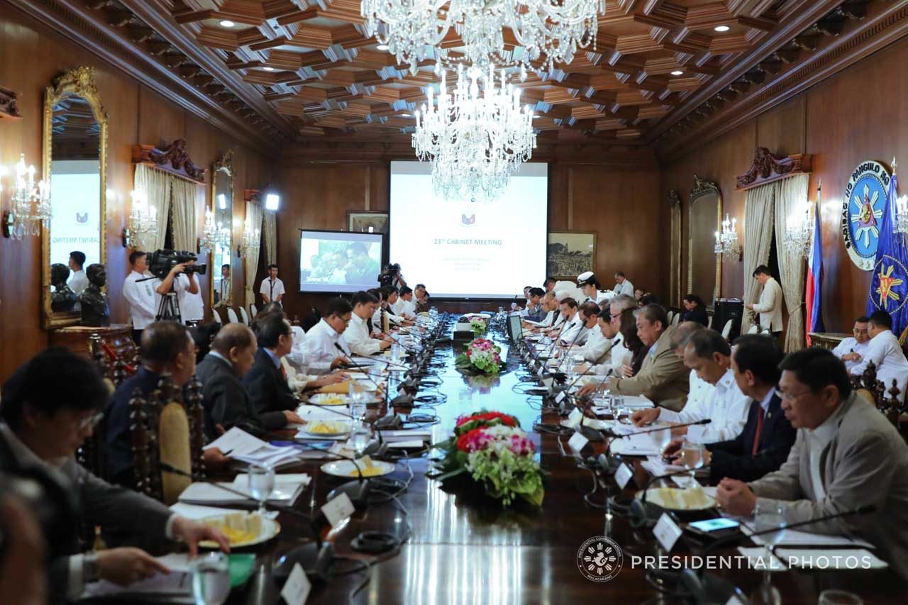 Malacañang: Cabinet changes underway