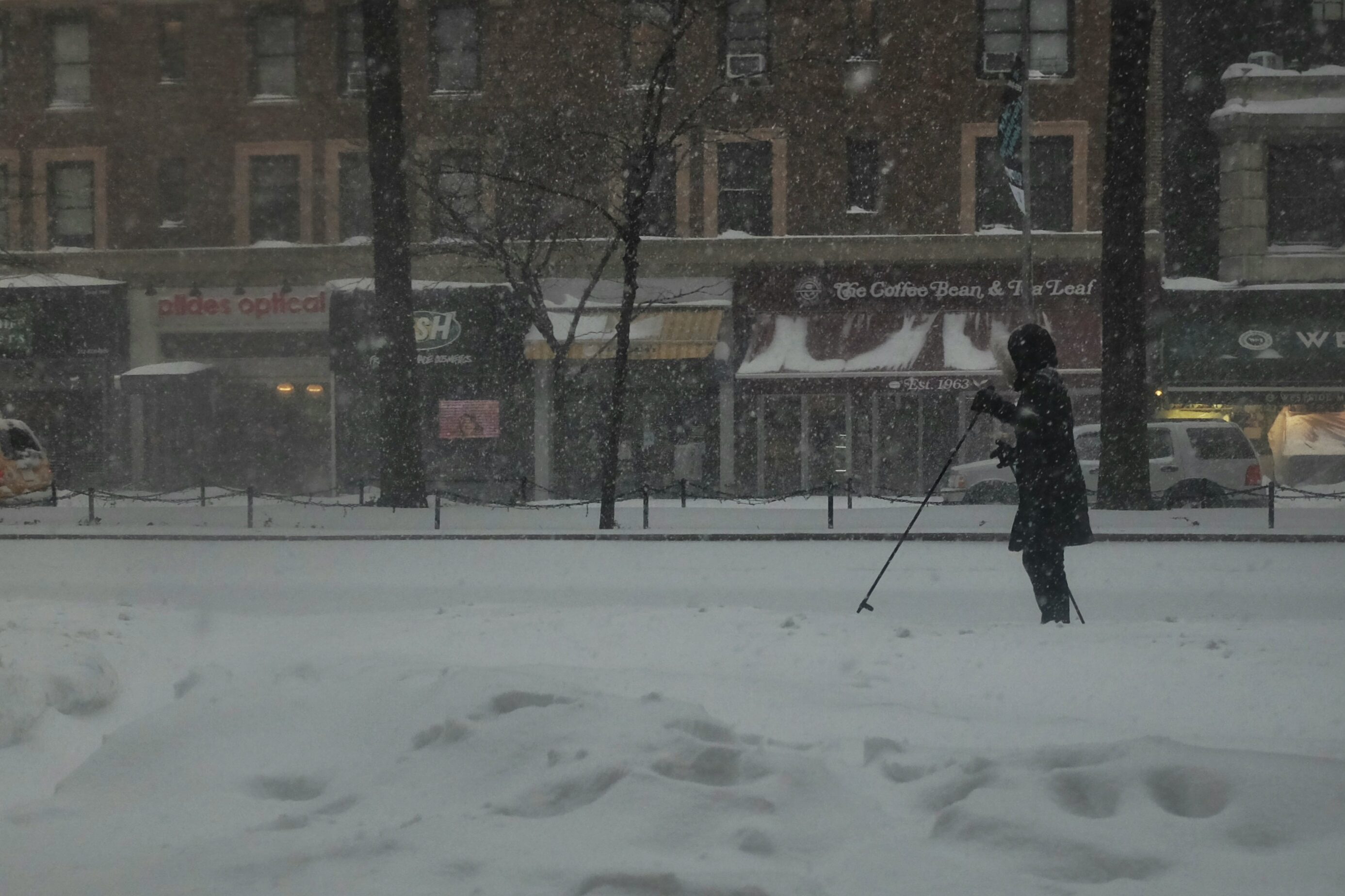 'SNOWZILLA.' The US East Coast, including New York, is blanketed in snow. Photo by Patricia Evangelista/Rappler 