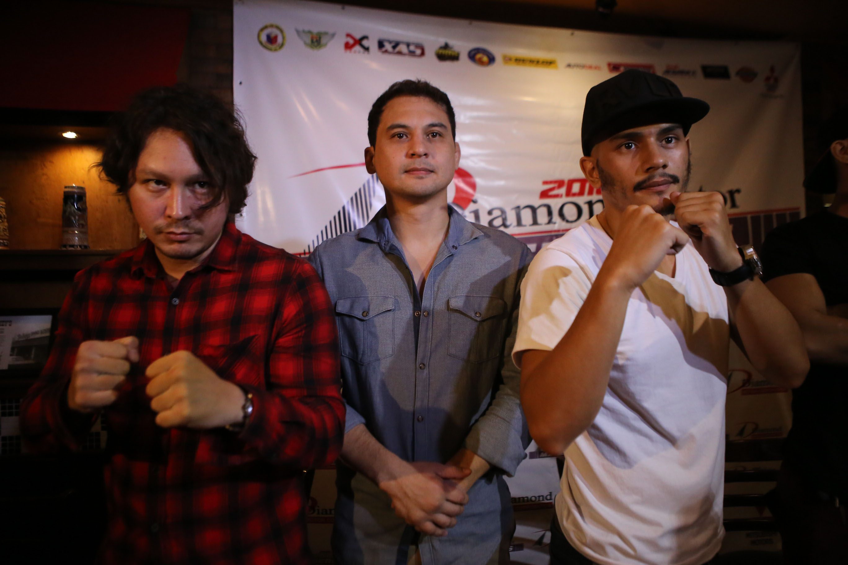 IT'S ON. An MMA match will settle the beef  between Geisler and Matos that started with an altercation at a Quezon City bar. Photo by Josh Albelda/Rappler 