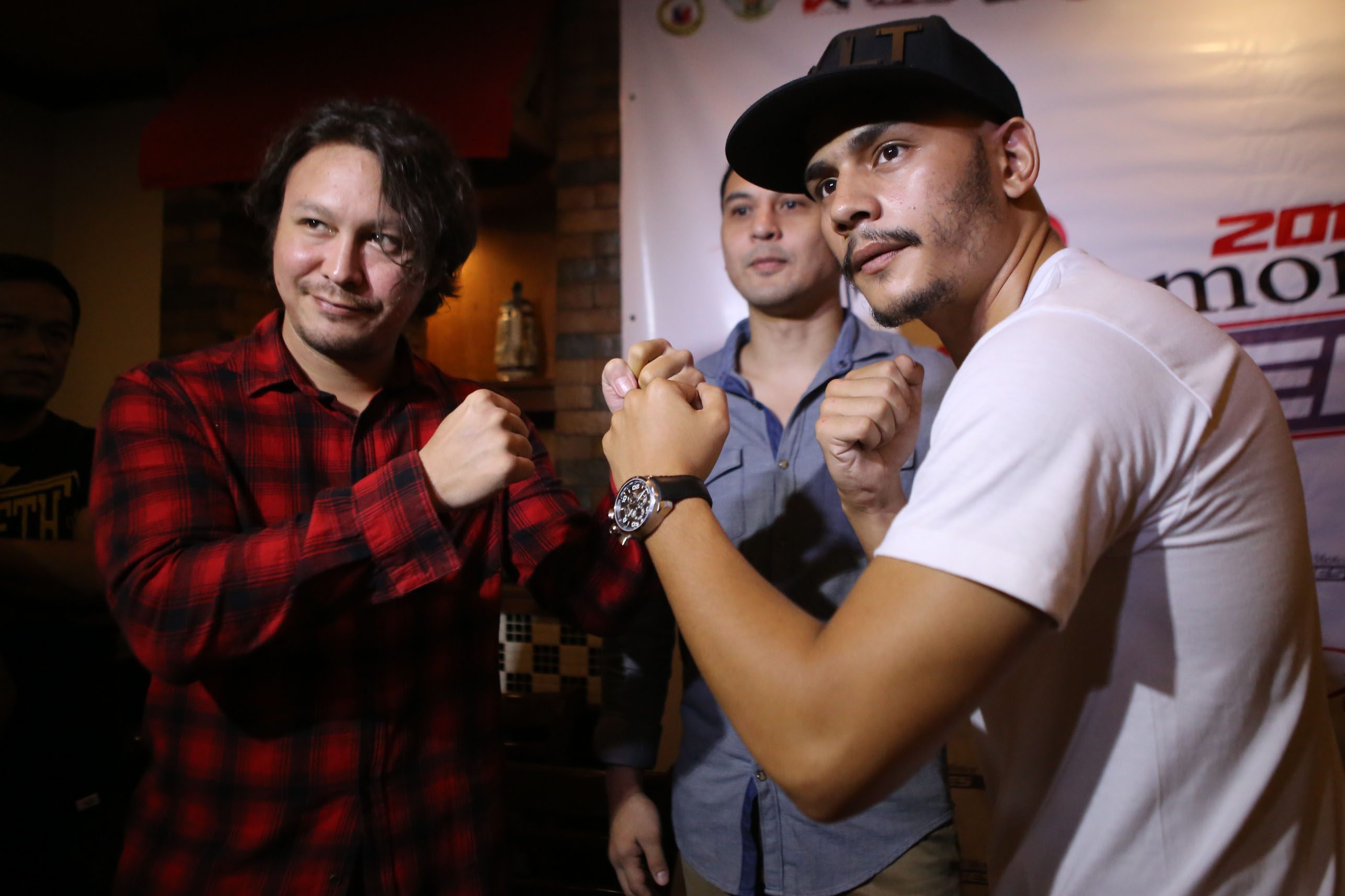 FIGHT. Geisler and Matos will face each other on June 25 inside the URCC cage. Photo by Josh Albelda/Rappler  