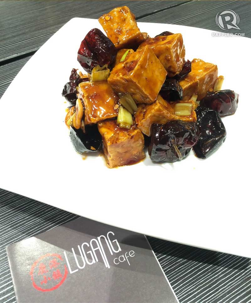 FLAVOR EXPLOSION. The sweet and spicy Kung Pao Tofu is a great choice with just the right amount of flavor and punch