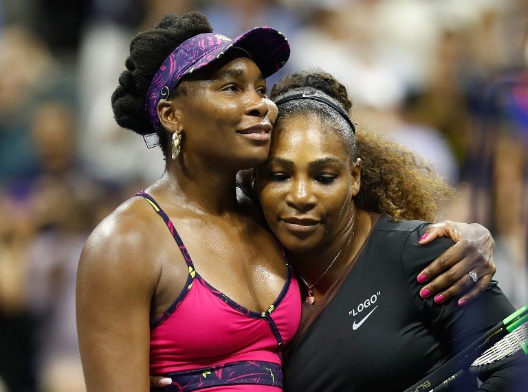 Serena routs sister Venus, Nadal survives epic match