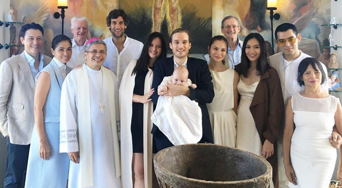 IN PHOTOS: Georgina Wilson, Arthur Burnand’s son is baptized