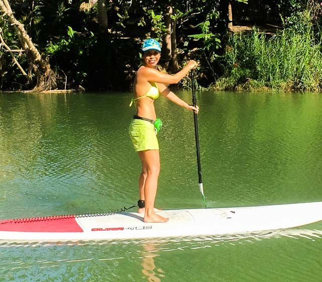 Peaceful adventure: Stand-up paddleboarding in Bohol