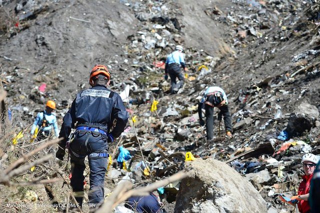 Hunt resumes for Alps plane crash DNA, black box