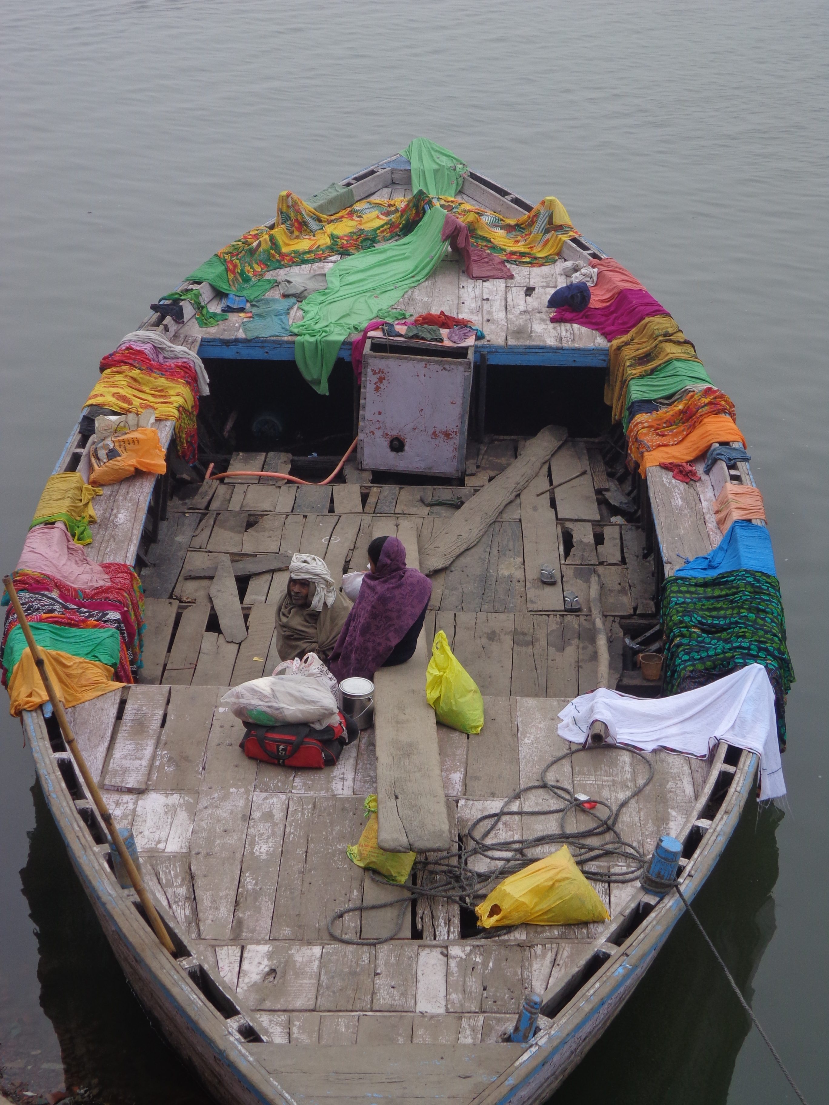 LOCAL LIFE. Locals live off the Ganges to support their way of life and is an integral part of their daily routine. 