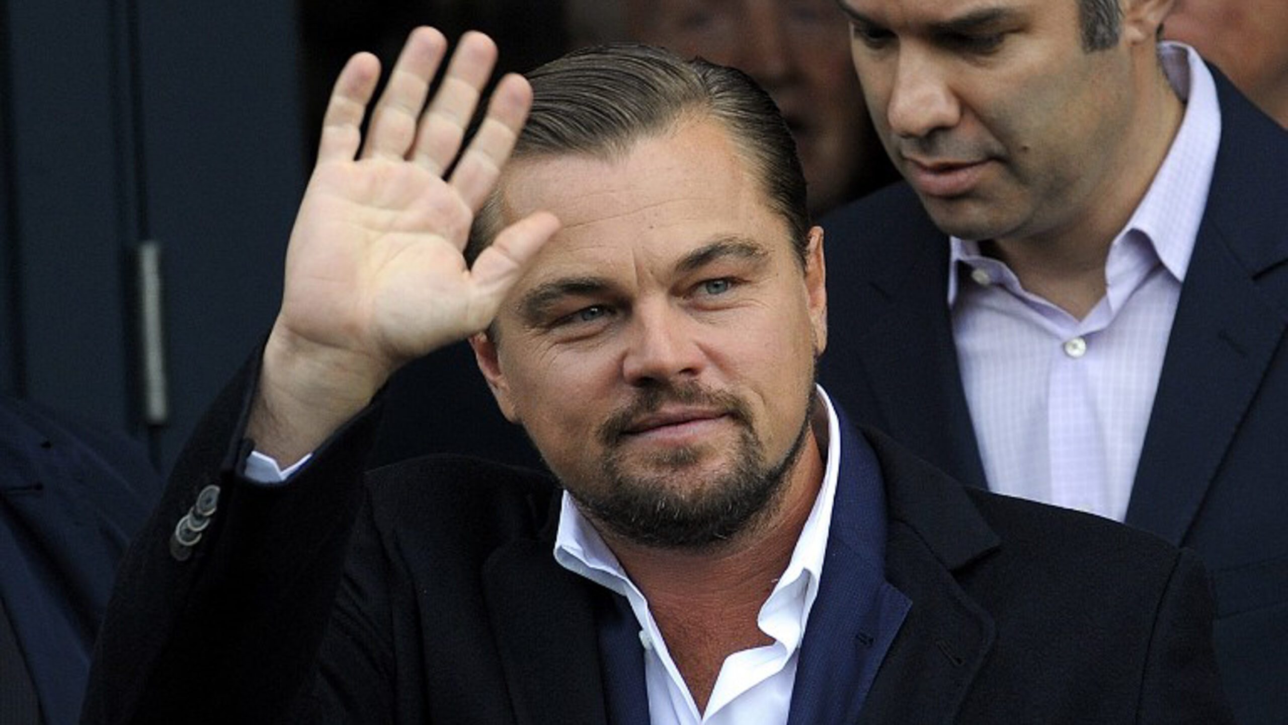 Leonardo DiCaprio delights fans at Scottish homeless restaurant