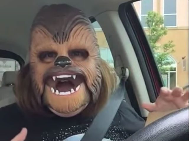 ‘Chewbacca mom’ conquers cyberspace with laughing jag
