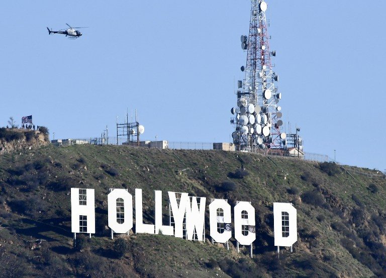 Pranksters change iconic Hollywood sign to ‘Hollyweed’