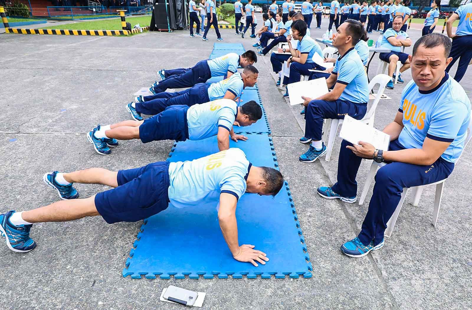 WATCH: PNP begins weight loss campaign under Gamboa