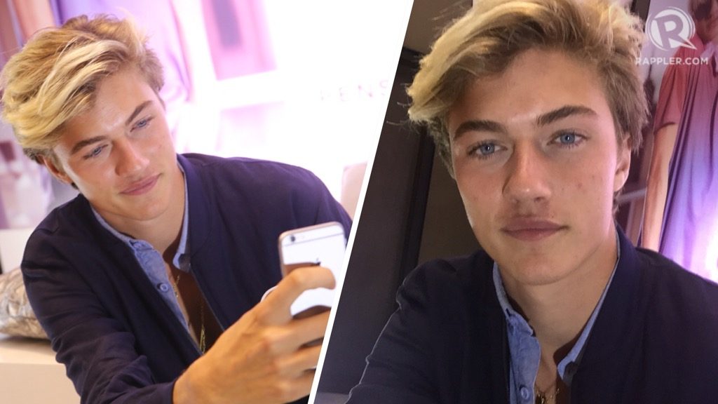 Supermodel Lucky Blue Smith’s top tip for taking the perfect selfie