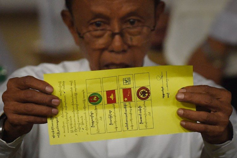 Suu Kyi party chalks up wins in first Myanmar poll results
