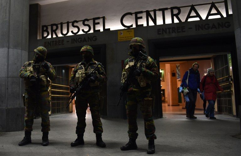 Brussels on lockdown as Paris attacks suspect on the run