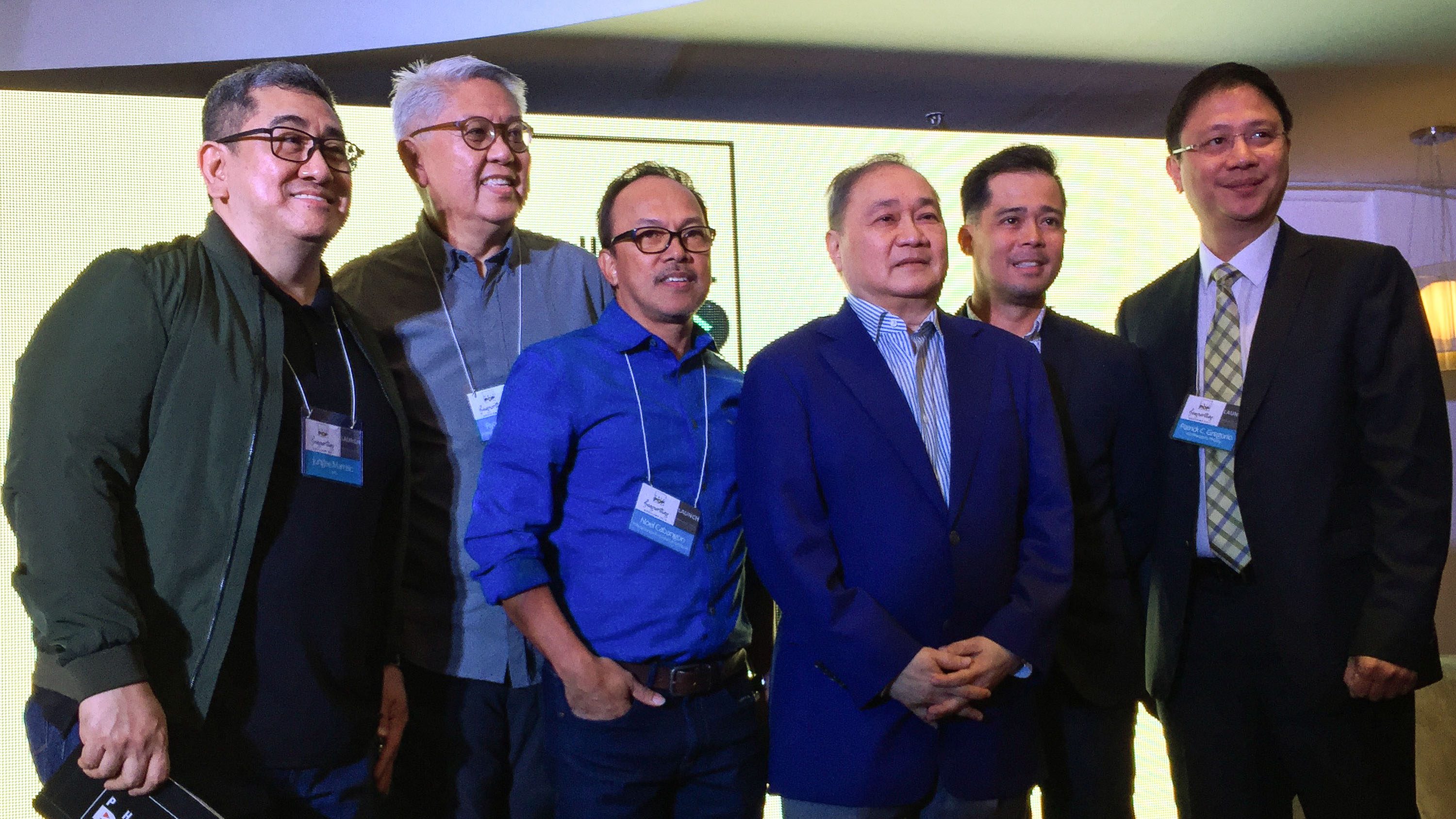 PHILPOP BOOT CAMP. Photo in 2017 shows Jungee Marcelo, Ryan Cayabyab, Noel Cabangon, Manuel V. Pangilinan, and Patrick C. Gregorio at the PhilPOP Boot Camp press conference. File photo by Vernise L. Tantuco/Rappler 