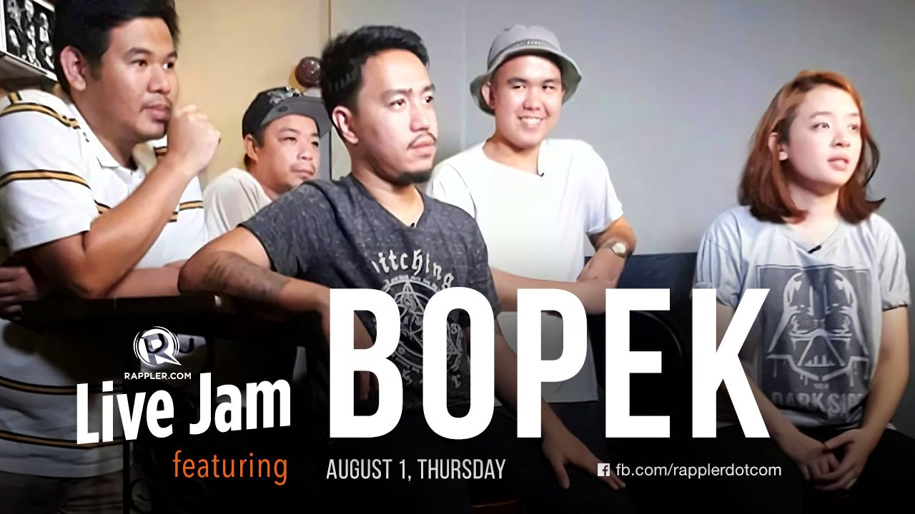 [WATCH] Rappler Live Jam: Bopek