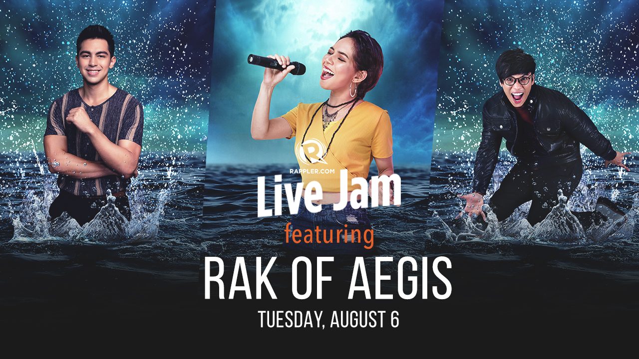[WATCH] Rappler Live Jam: ‘Rak of Aegis’ cast