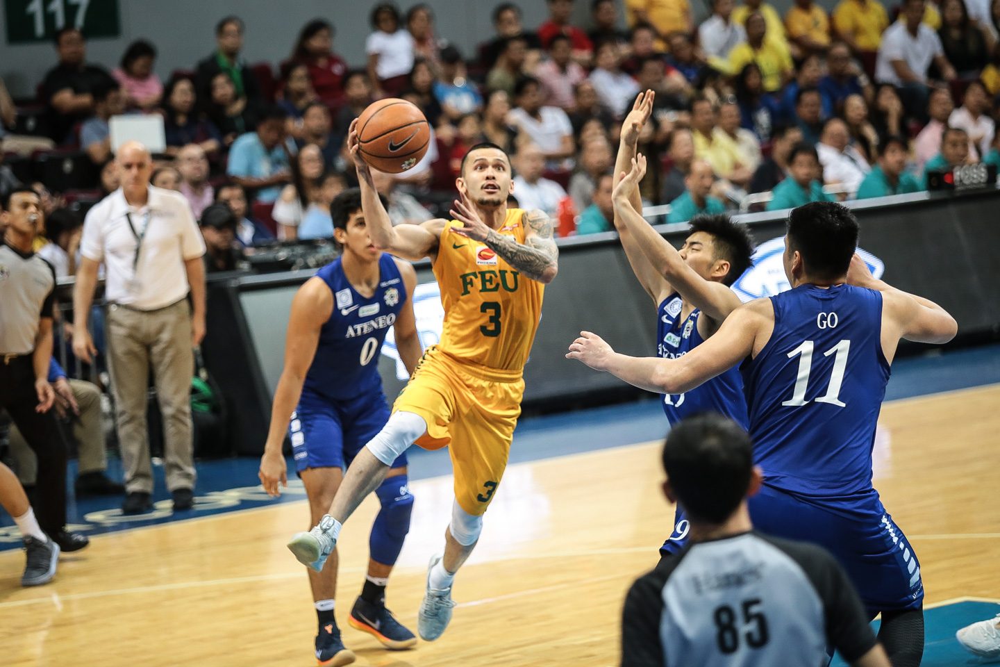 THE FUTURE. Only in his first playing year, FEU's star point guard Jasper Parker led the Tamaraws with 19 points, 4 rebounds, 2 assists and 2 steals. Photo by Josh Albelda/Rappler   