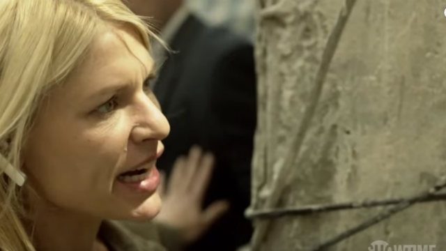 Artists sneak ‘Homeland is racist’ jibe on to hit TV show set