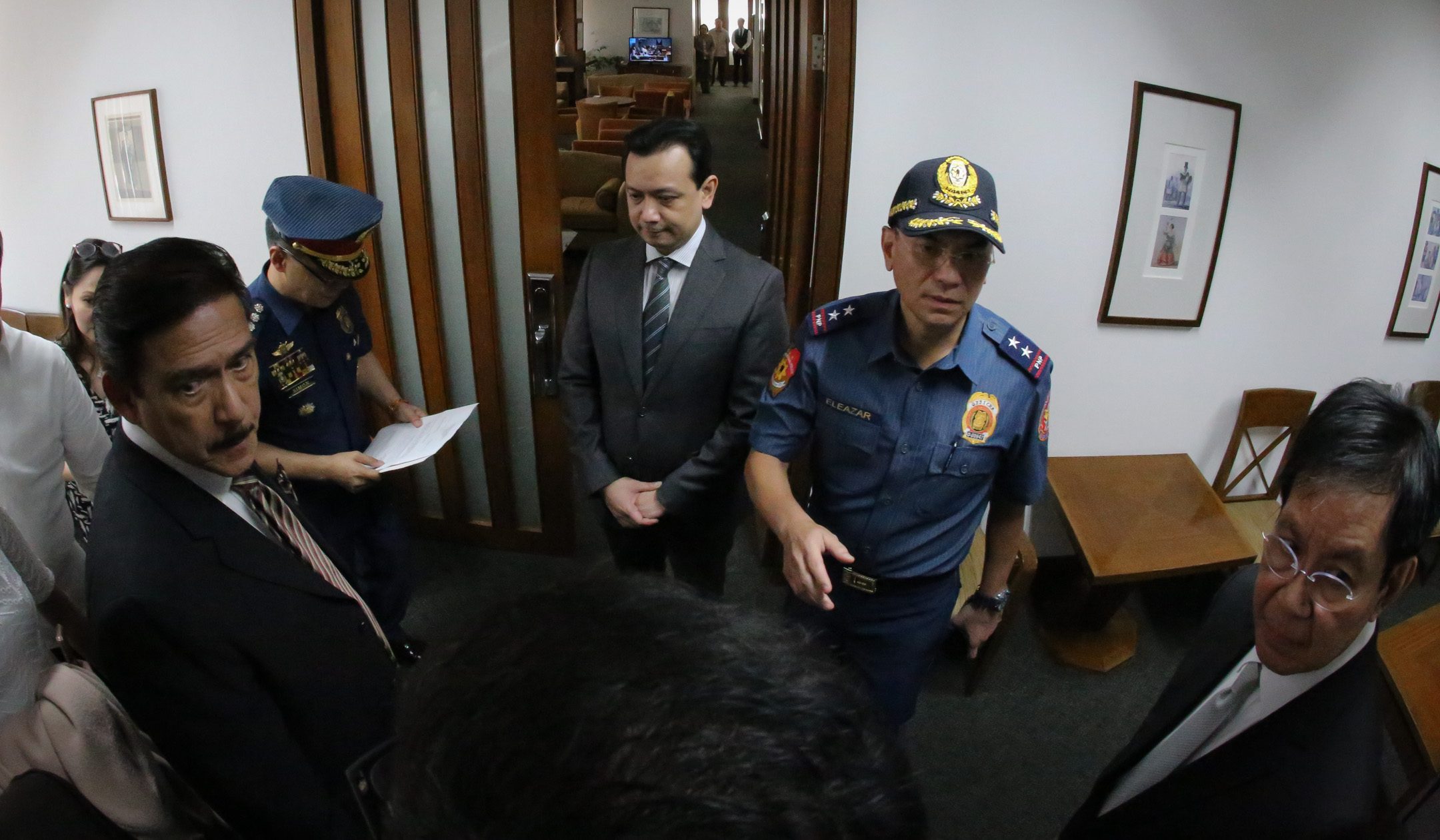 Albayalde orders recall of Trillanes’ police detail over amnesty issue