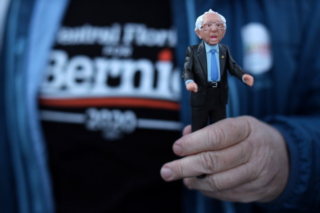Democratic presidential frontrunner Sanders in early New Hampshire lead