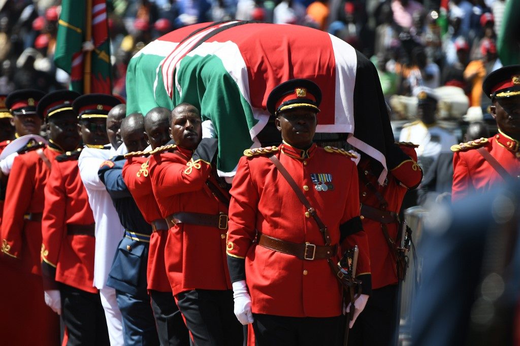 Kenya mourns Moi with state funeral