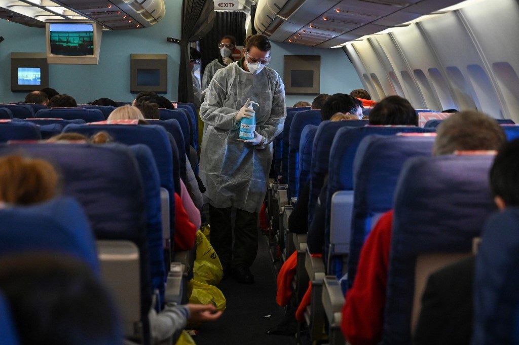 EU aviation agency tells airlines to disinfect planes