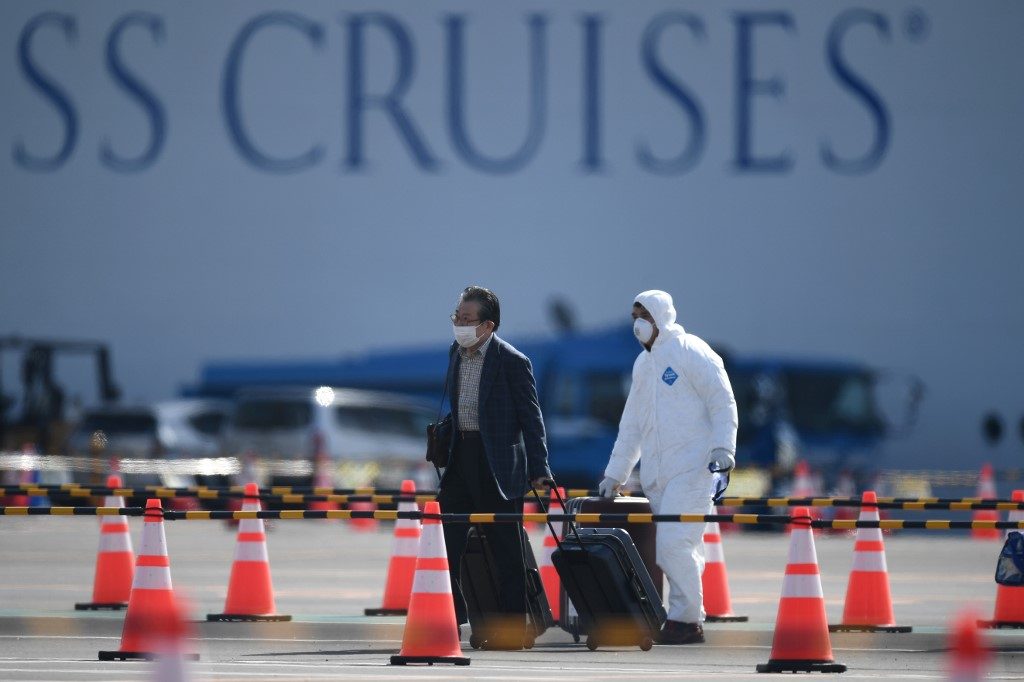 Japan hits back at ‘chaotic’ cruise ship quarantine claims