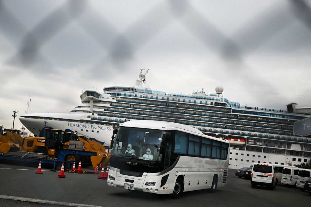 Coronavirus cases on Japan ship rise to 355