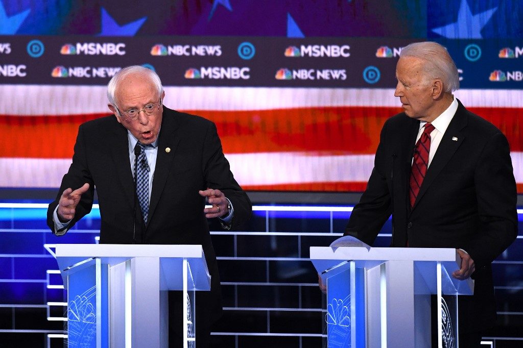 Septuagenarian Democrats spill their baggage on debate stage