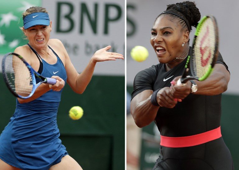 Serena, Sharapova ready to renew bad blood in French Open