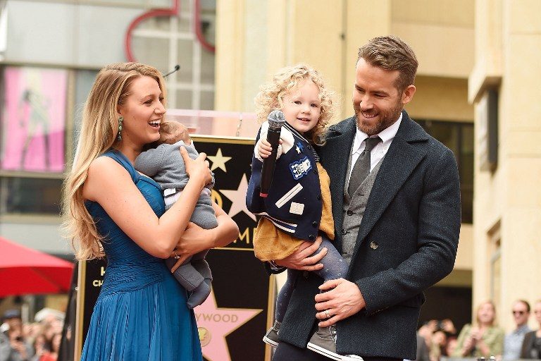LOOK: Ryan Reynolds, Blake Lively bring kids to Hollywood Walk of Fame ceremony