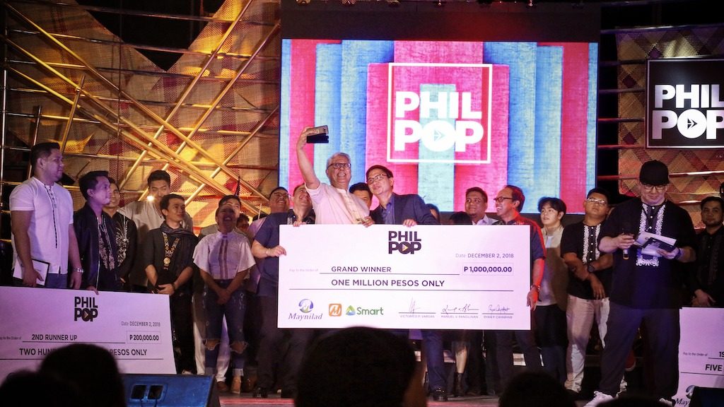 PHILPOP. The festival encourages entries written in languages spoken all over the country. Photo courtesy of PhilPop Foundation 