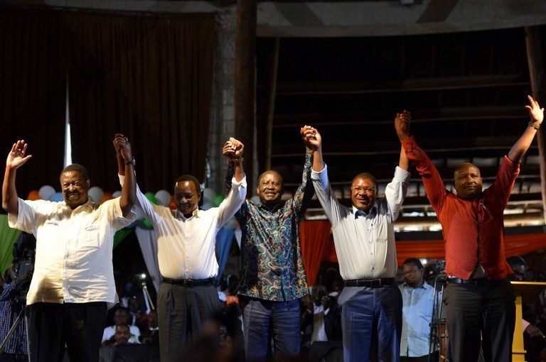 Kenya opposition forms super alliance to unseat Kenyatta