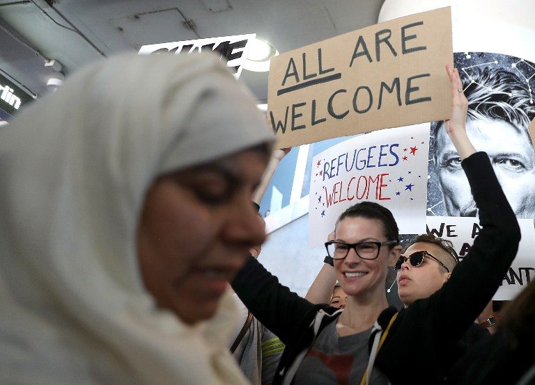 Canada offers temporary home to those stranded by Trump order