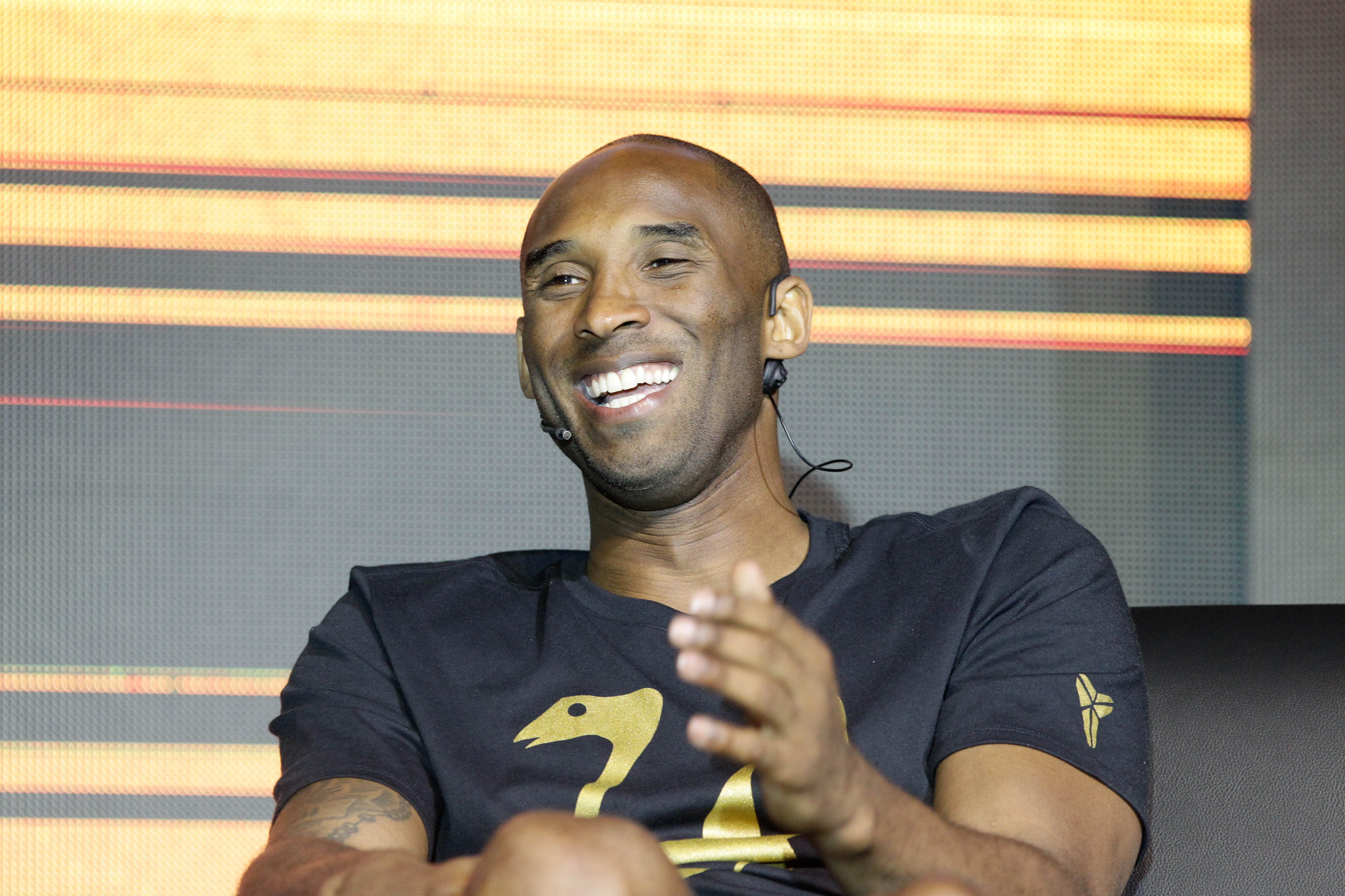 ALL SMILES. Kobe Bryant discussed how he enjoys visiting Manila. Photo by Czeasar Dancel/Rappler 