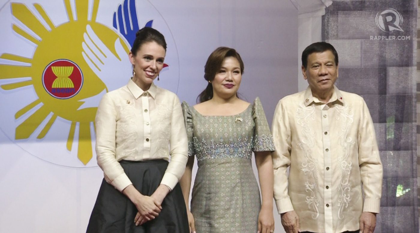 IN PHOTOS: World leaders wear barongs, Filipiniana gowns for ASEAN gala dinner