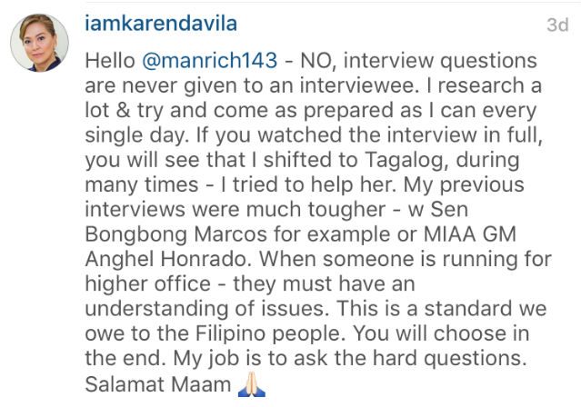 Screengrab from Instagram/iamkarendavila 