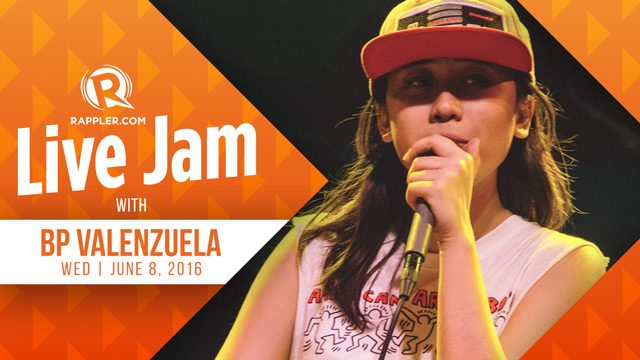 [WATCH] Rappler Live Jam: BP Valenzuela
